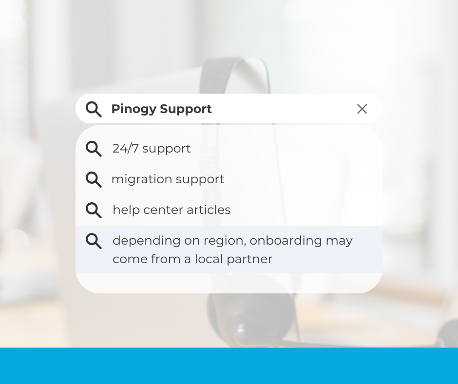 pinogy support